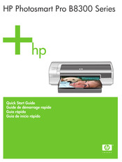HP Photosmart Pro B8300 Serie Guide De Démarrage Rapide