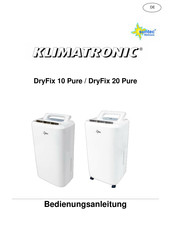 Suntec Wellness Klimatronic DryFix 20 Pure Mode D'emploi