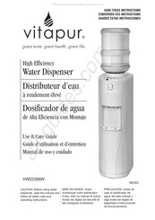 vitapur VWD2266W Guide D'utilisation Et D'entretien