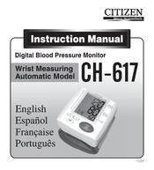 Citizen CH-617 Mode D'emploi