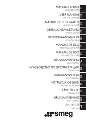 Smeg CGF01RDEU Manuel De L'utilisateur