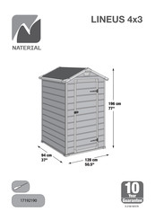 Naterial LINEUS 4x3 Manuel D'installation