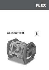 Flex CL 2000 18.0 Notice D'utilisation