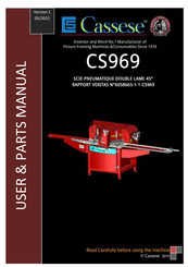 Cassese CS969 Manuel D'utilisation Et De Pièces