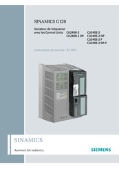 Siemens SINAMICS G120 CU240E-2 Instructions De Service