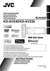 JVC EXAD KD-AVX20 Manuel D'instructions