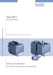 Burkert eCONTROL 8611 Manuel D'utilisation