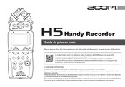 Zoom H5 Guide De Prise En Main