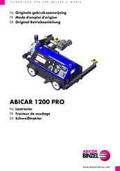 Abicor Binzel ABICAR 1200 PRO Mode D'emploi D'origine