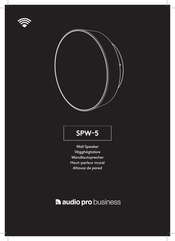Audio Pro Business SPW-5 Mode D'emploi