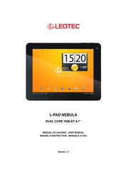 Leotec L-PAD NEBULA Manuel D'instruction