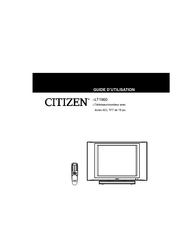 Citizen LT1960 Guide D'utilisation