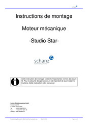 Schanz Studio Star Instructions De Montage