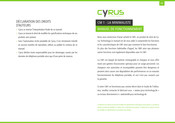 Cyrus CM1 Manuel De Fonctionnement