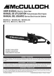 McCulloch MS1215 Manuel D'utilisation