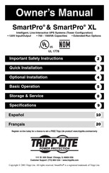 Tripp-Lite SmartPro XL Série Manuel De L'utilisateur