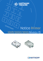 Wittkopp Primor 3000 Notice