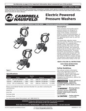 Campbell Hausfeld CP5216 Instructions D'utilisation Et Manuel De Pièces