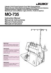 JUKI MO-735 Manuel D'instructions