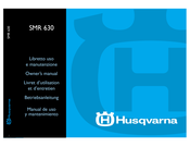 Husqvarna SMR 630 Livret D'utilisation Et D'entretien
