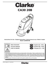 Clarke CA30 20B Mode D'emploi