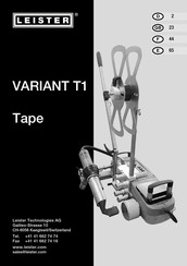 Leister VARIANT T1 Instructions D'utilisation