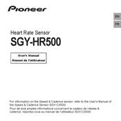 Pioneer SGY-HR500 Manuel De L'utilisateur