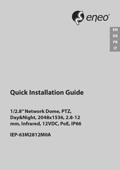 Eneo IEP-63M2812M0A Guide D'installation Rapide