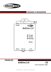 SHOWTEC AirDrive 2.4 Manuel D'utilisateur