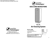 Guardian Technologies AC4900 Utilisation Et Instructions D'entretien