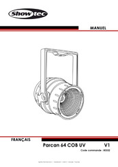 SHOWTEC Parcan 64 COB UV Manuel