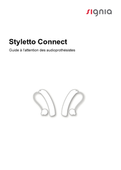 signia Styletto Connect Guide D'utilisation