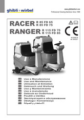 Ghibli & Wirbel RACER R 85 FD 65 Utilisation Et Entretien