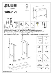 Plus 19641-1 Instructions De Montage