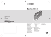 Bosch EasySaw 18V-70 Notice Originale