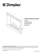 Dimplex BF33DXP Guide D'installation