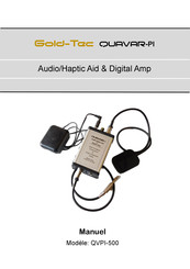 Gold-TEC QUAVAR-PI QVPI-500 Manuel