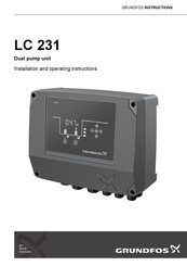 Grundfos LC 231 Instructions