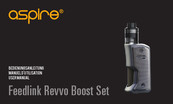 Aspire Feedlink Revvo Boost Set Manuel D'utilisation