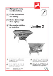 Amazone Limiter X Notice De Montage