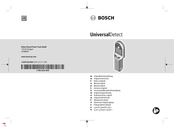 Bosch UniversalDetect Notice Originale