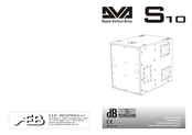 dB Technologies DVA-S10 Caractéristiques Techniques