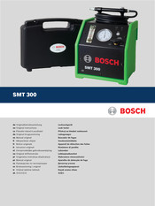 Bosch SMT 300 Notice Originale