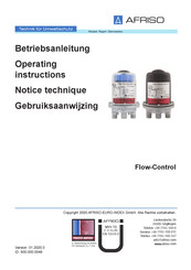 afriso Flow-Control 3/K HT Notice Technique