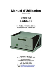Nortec LG66-30 Manuel D'utilisation