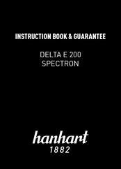 Hanhart DELTA E 200 SPECTRON Manuel D'instructions