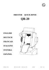 DRESTER QR-20 Guide Rapide