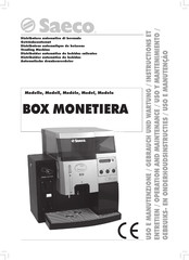 Saeco BOX MONETIERA Instructions