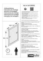 Jysk 54129005 Instructions De Montage