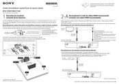 Sony BDV-E380 Guide D'installation Rapide